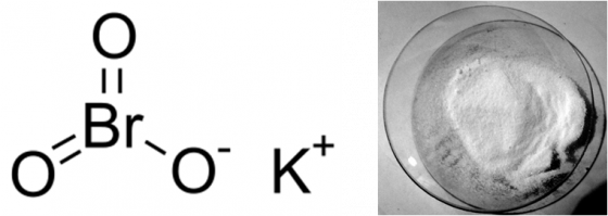 溴酸鉀化學式及外觀