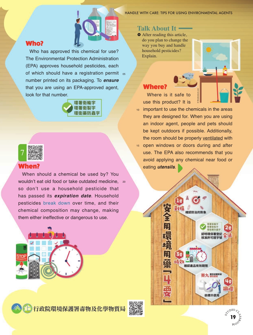 Tips for Using Household Pesticides-Who、Where and When