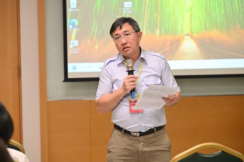 高中創意競賽成果發表會-梁文傑教授開場