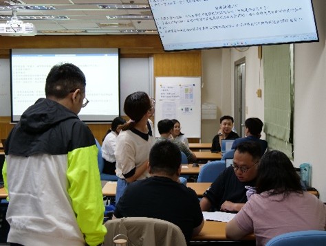 學員實務議題討論情形