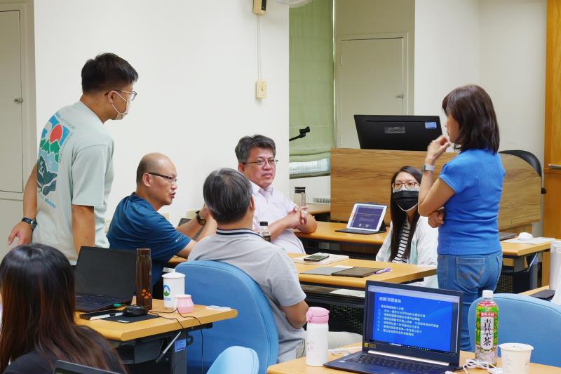 學員實務議題討論情形