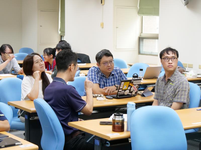 學員實務議題討論情形