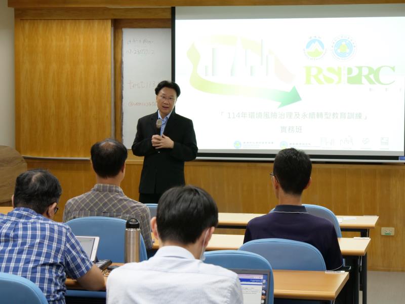 劉宗勇院長開訓致詞
