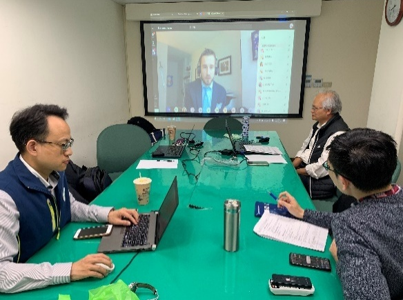 本署出席線上會議實況-2