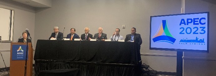 我代表團專題演講「綠色化學典範以及永續推廣策略」