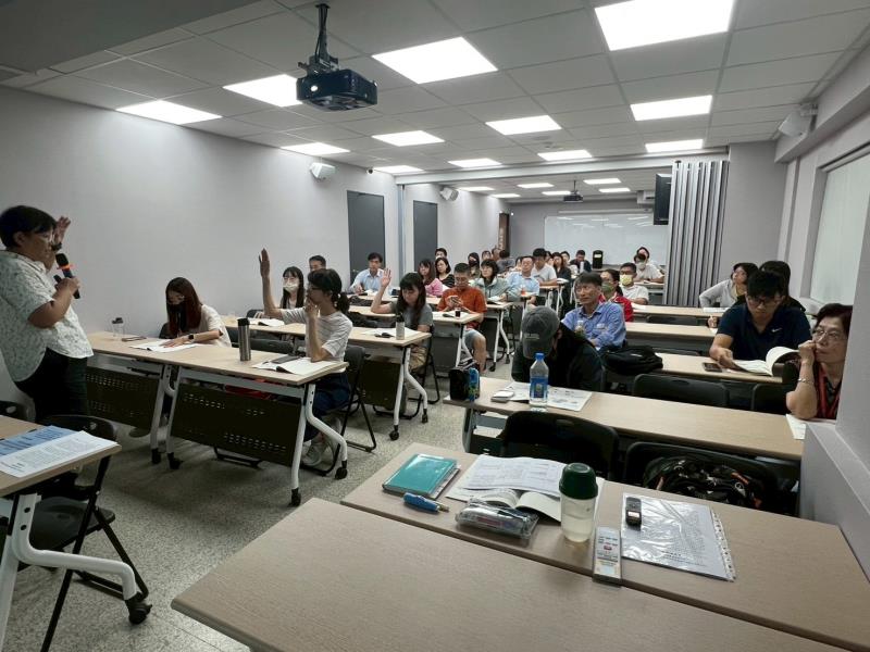 台北下午場-馮靜安老師與學員互動