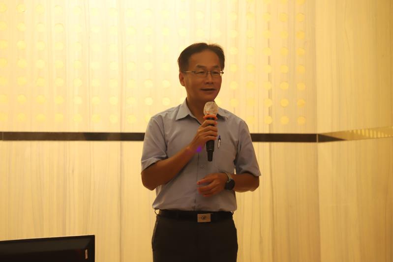 晚宴蔡孟裕署長致詞