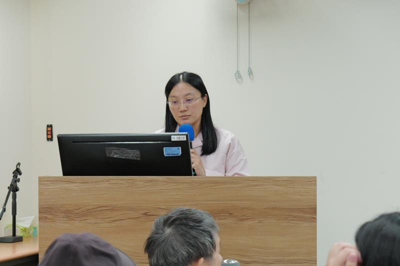 學員課堂報告情形